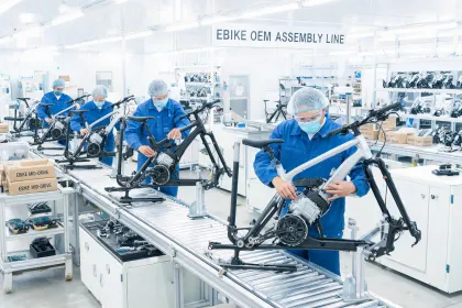 Urban commuter ebike assembly