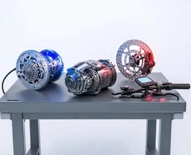 Shimano STEPS drive unit product family